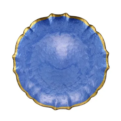 Baroque Glass Cobalt Dinnerware