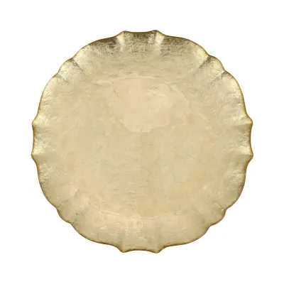 Baroque Glass Gold Dinnerware