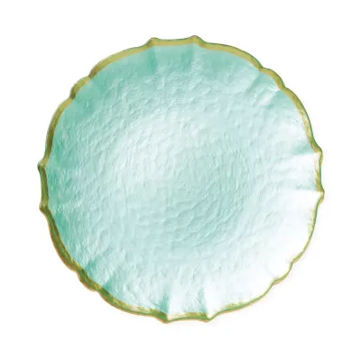 Pastel Glass Aqua Dinnerware