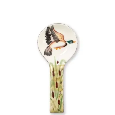 Wildlife Mallard Spoon Rest 10.5"L, 4.5"W