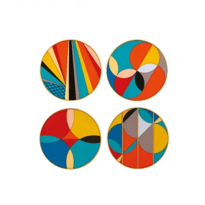 Futurismo Set Of 4 Coasters