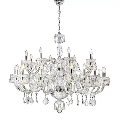 Diamond Chandelier With 2 Levels And 24 Arms (Special Order)
