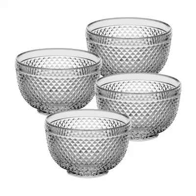 Bicos Clear Small Bowl, Set of 4