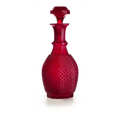 Bicos Wine Decanter Red 11.8 H x 4.8 W in, 33.8 oz