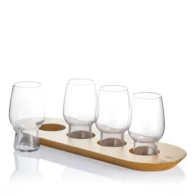 Craft Brew Beer Flight Set, 5 Pieces