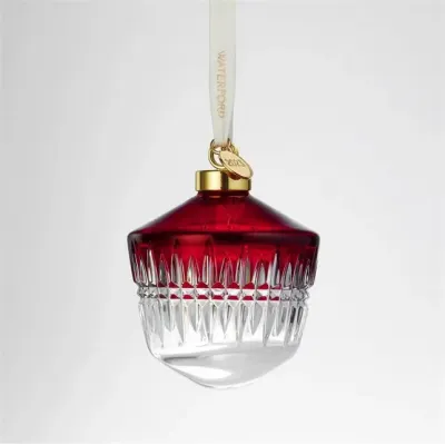 New Year Celebration Bauble Ornament Red