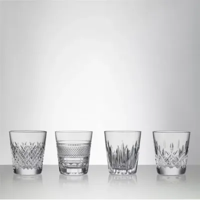 Heritage Mastercraft Tumbler 250ml 8floz, Set of 4 Mixed