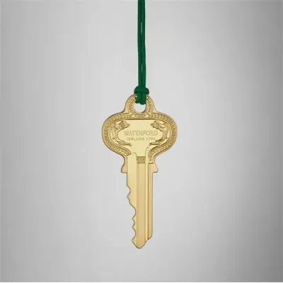 Christmas Key Golden Ornament