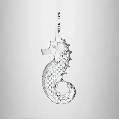 Christmas Crystal Seahorse Ornament