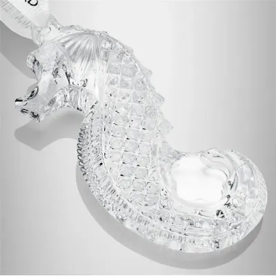 Christmas Crystal Seahorse Ornament