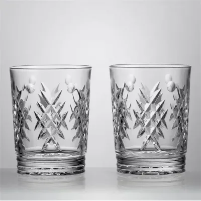 Winter Wonders Double Old Fashioneds Holly, Set of 2