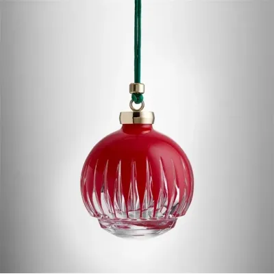 New Year Bauble Firework Red