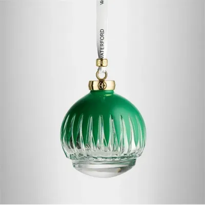New Year Firework New Year 2026 Green Bauble Ornament