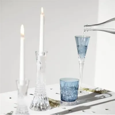 Winter Wonders Icy Blue Snowflakes Flute