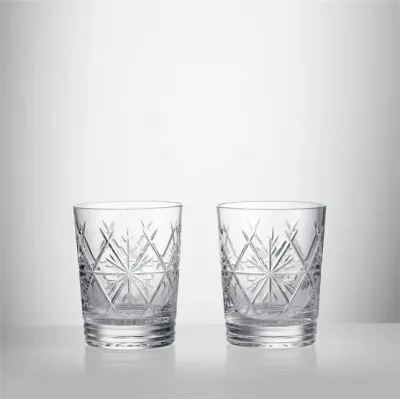 Winter Wonders Snowflakes Double Old Fashioned Set of 2
