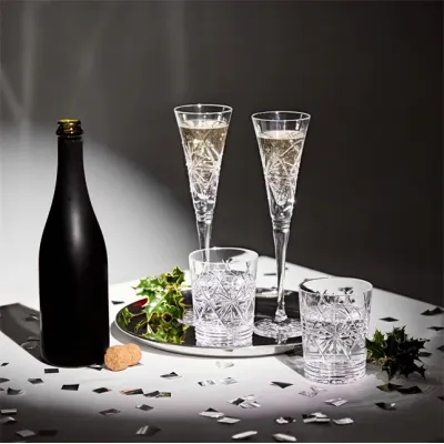 Winter Wonders Snowflakes Double Old Fashioned Set of 2