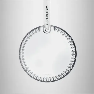 Christmas Crystal Disc Ornament