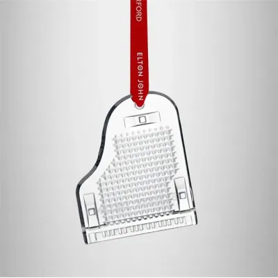 Elton John Piano Ornament