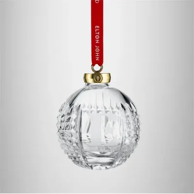 Elton John "E" Icon Bauble Ornament