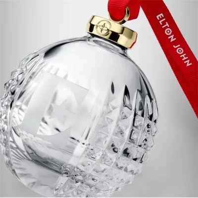 Elton John "E" Icon Bauble Ornament