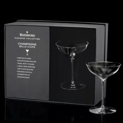 Elegance Champagne Belle Coupe 7.8 oz Set of 2