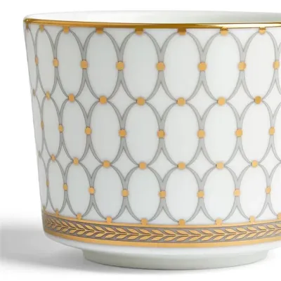 Renaissance Grey Teacup & Saucer 250ml 8.4floz