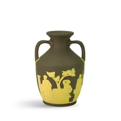 Iconic Portland Marsh Green/Canary Vase