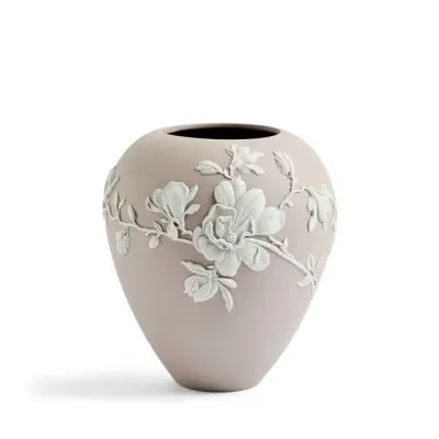 Magnolia Blossom Mink Vase