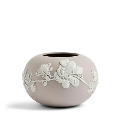Magnolia Blossom Rose Bowl 11cm/4.3in Mink