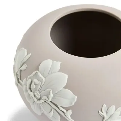 Magnolia Blossom Rose Bowl 11cm/4.3in Mink