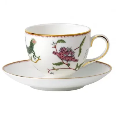 Kit Kemp Mythical Creatures Teacup & Saucer 174ml 5.8floz, Boxed