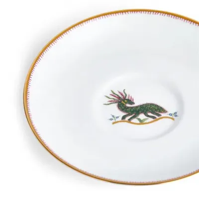 Kit Kemp Mythical Creatures Teacup & Saucer 180ml 6floz, Boxed