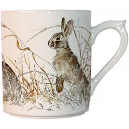 Sologne Mug, Rabbit 8 5/8 Oz - 3 3/4 H