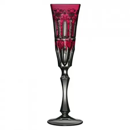 Athens Raspberry Champagne Flute