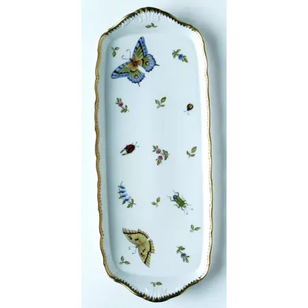 Spring in Budapest Rectangular Tray 14 in Long 5.75 in Wide