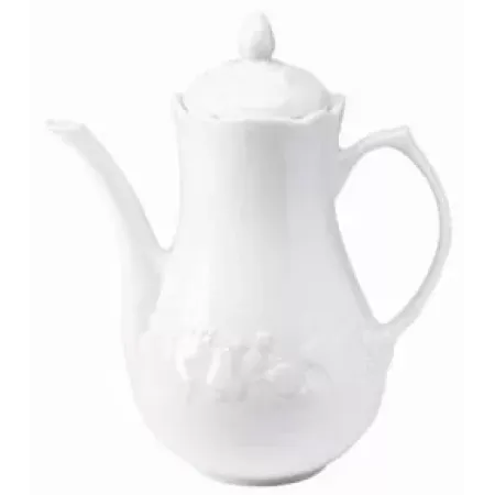 Blanc de Blanc Coffee Pot