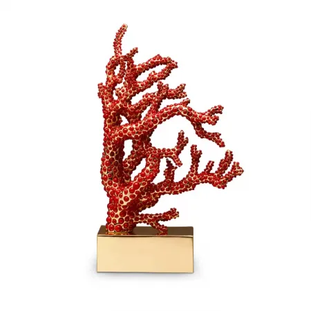 Coral Bookend 5 x 3.5 x 8.5" - 13 x 9 x 22cm