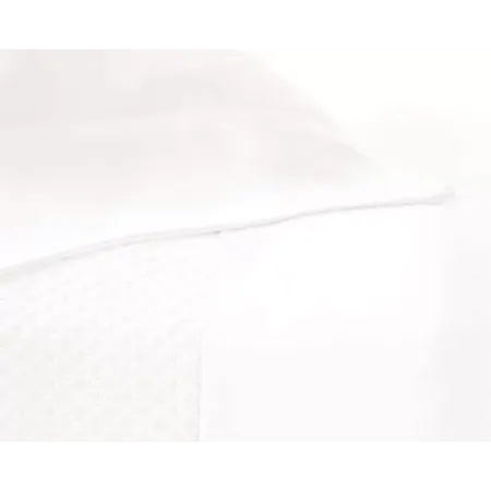 Silken Solid White Pillowcases (Pair) Standard