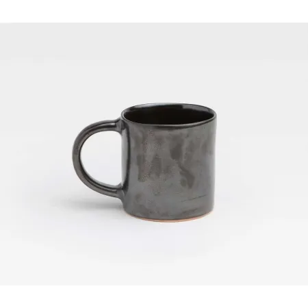 Marcus Black Glaze Mug Stoneware, Pack of 4