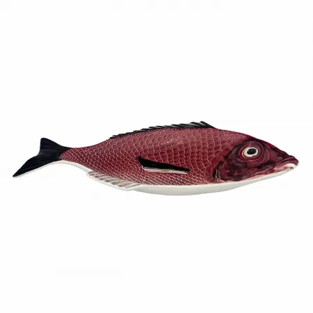 Fish Red Platter 42