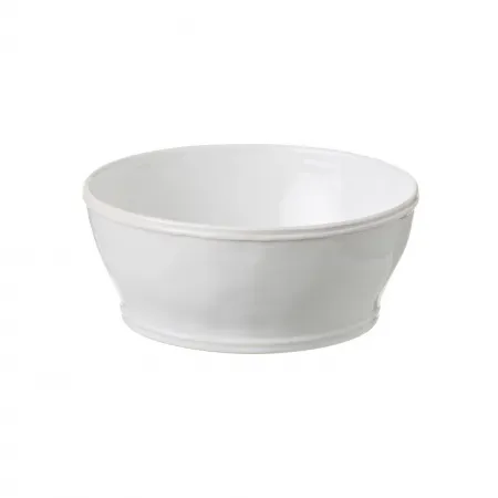 Fontana White Serving Bowl D9.5'' H4'' | 98 Oz.