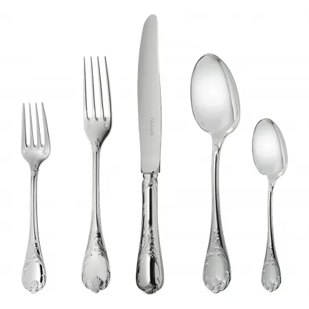 Marly Silverplated 75 Pieces Set for 12 people - Ambassadeur Canteen