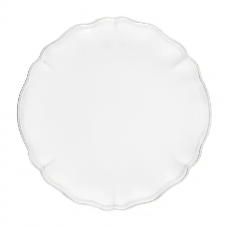 Alentejo White Dinner Plate D10.75'' H1''