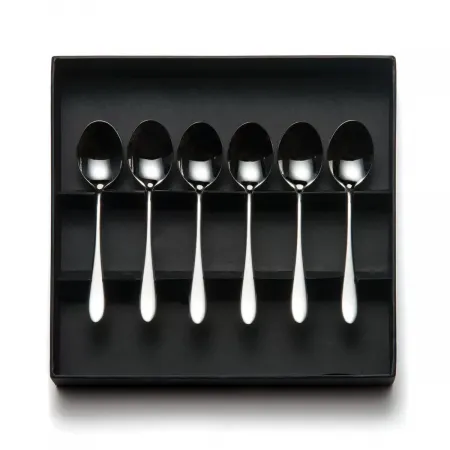Pride Silverplated Coffee Spoon Box Of 6