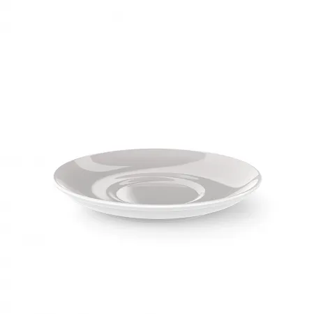 Solid Color Breakfast Saucer Pearl