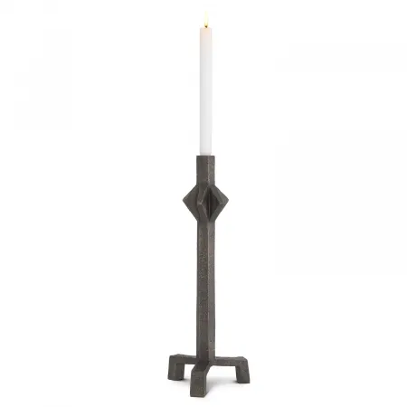 Conti Large Bronze Candle Holder