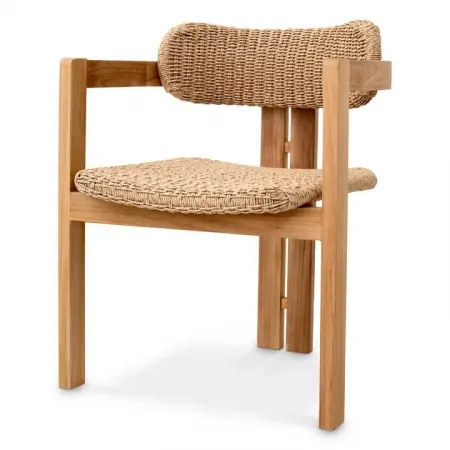 Donato Natural Teak Outdoor Dining Chair