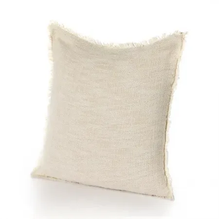 Tharp Outdoor Pillow Natural Cream 20 in x 20 in