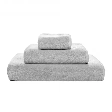 Cool Silver Guest Towel 12" x 20''