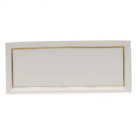 Golden Edge Place Card 3.75 in L X 1.5 in H